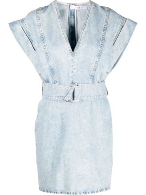 IRO sleeveless cotton dress - Blue