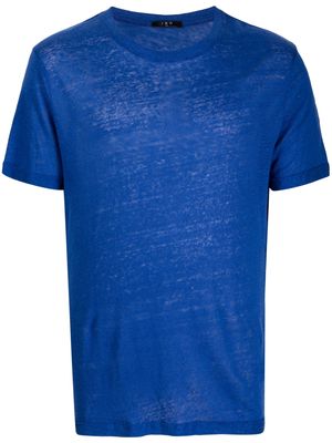 IRO slub-textured round-neck T-shirt - Blue