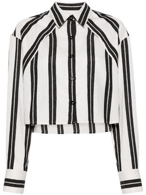 IRO striped longsleeve shirt - Neutrals