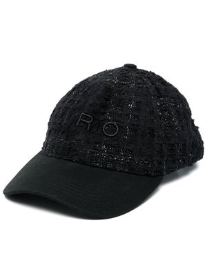 IRO tweed baseball cap - Black