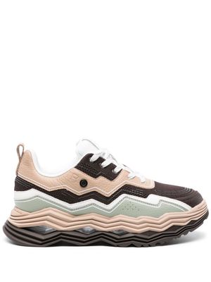 IRO Wave chunky-sole sneakers - Brown