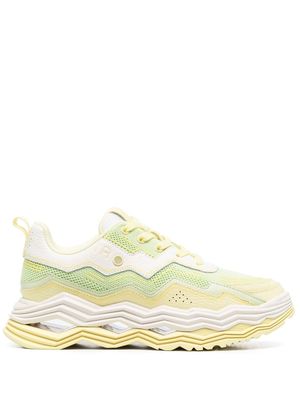 IRO Wave-sole sneakers - Yellow