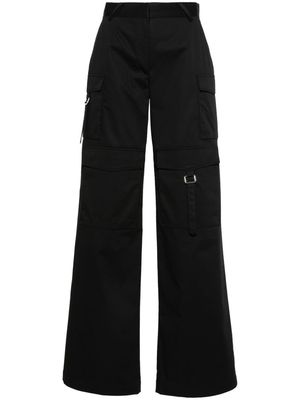 IRO wide-leg cargo trousers - Black