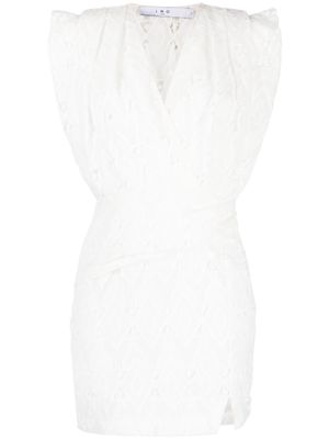 IRO wrap-design dress - White