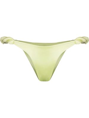 Isa Boulder chunky-rope strap bikini bottoms - Green