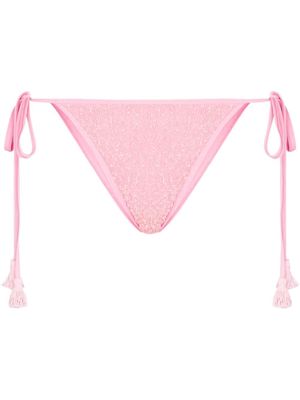 Isa Boulder side-tie bikini bottoms - Pink