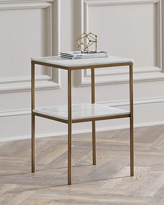 Isaac Marble Side Table