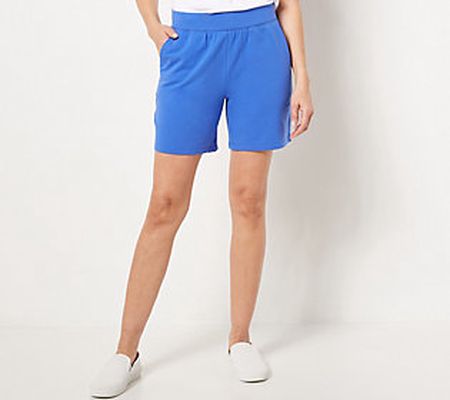 Isaac Mizrahi Live] French Terry Pull on Short