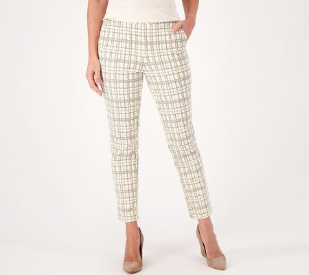 Isaac Mizrahi Live! Tall Printed 24/7 Stretch Pants