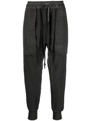 Isaac Sellam Experience 69 LC drop-crotch track pants - Grey