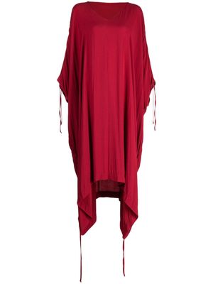 Isaac Sellam Experience 90º Vice draped maxi dress - Red