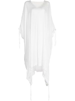Isaac Sellam Experience 90º Vice draped maxi dress - White