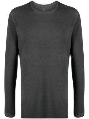 Isaac Sellam Experience appliqué-detail organic cotton jumper - Grey