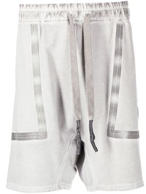 Isaac Sellam Experience cotton drawstring shorts - Grey