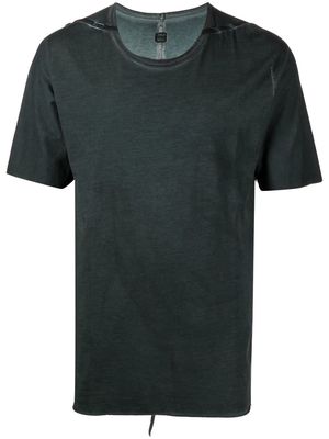 Isaac Sellam Experience cotton panelled T-shirt - Green
