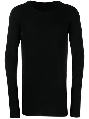 Isaac Sellam Experience distressed-detail cashmere jumper - Black