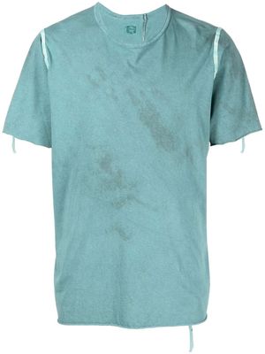 Isaac Sellam Experience distressed short-sleeve T-shirt - Green