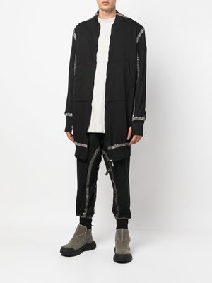 Isaac Sellam Experience Extra Bomb metallic-trim cardigan - Black
