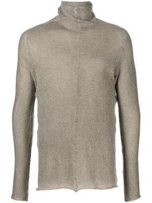 Isaac Sellam Experience hooded wool jumper - Grey
