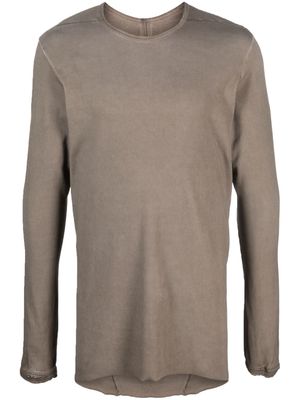 Isaac Sellam Experience long-sleeve organic cotton sweatshirt - Neutrals