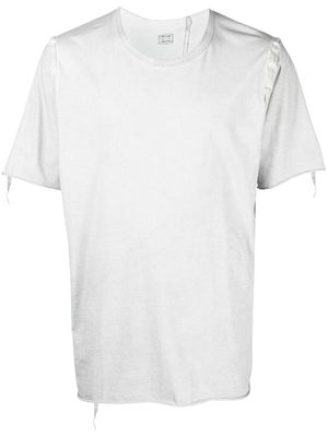 Isaac Sellam Experience panelled cotton T-shirt - Grey