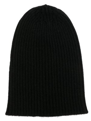 Isaac Sellam Experience ribbed-knit cashmere beanie - Black