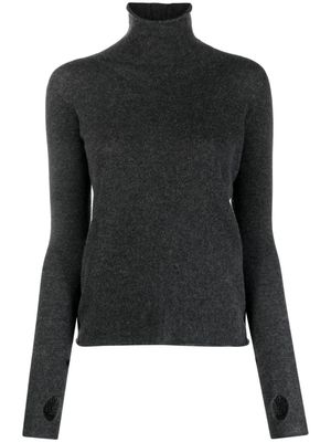 Isaac Sellam Experience roll-neck cashmere jumper - Grey