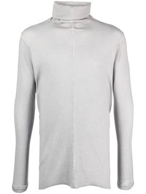 Isaac Sellam Experience roll-neck organic cotton jumper - Grey