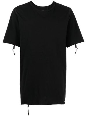 Isaac Sellam Experience seam-detailing cotton T-shirt - Black