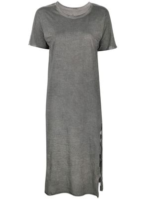 Isaac Sellam Experience side-slit T-shirt dress - Grey