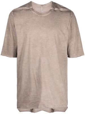 Isaac Sellam Experience strap-detail cotton T-shirt - Neutrals