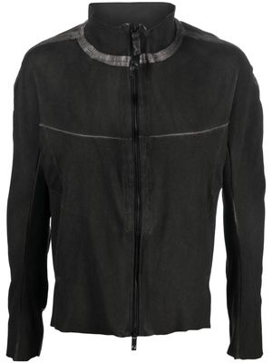 Isaac Sellam Experience strap-detail organic-cotton jacket - Grey