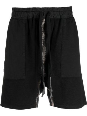 Isaac Sellam Experience strap-detail shorts - Black