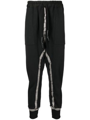 Isaac Sellam Experience zip-embellished tapered trousers - Black