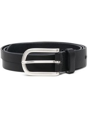 Isabel Benenato buckled leather belt - Black