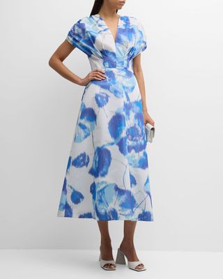 Isabel Floral Print Maxi Dress