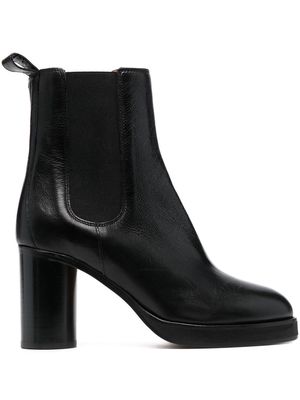 Isabel Marant 90mm leather ankle boots - Black
