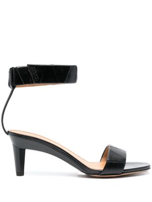 ISABEL MARANT Arely leather sandals - Black