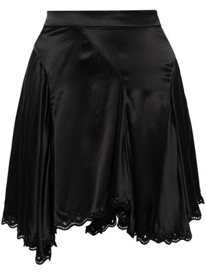 ISABEL MARANT Awen silk flared skirt - Black