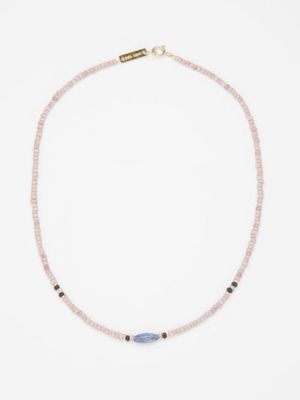 Isabel Marant - Beaded Necklace - Womens - Navy Gold