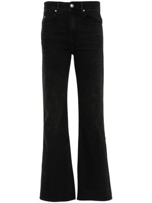 ISABEL MARANT Belvira high-rise bootcut jeans - Black