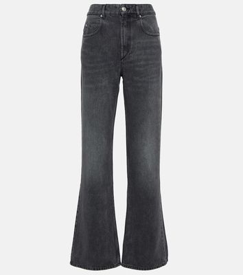 Isabel Marant Belvira mid-rise straight jeans