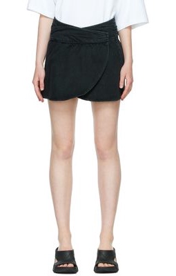 Isabel Marant Black Neladler Mini Skirt