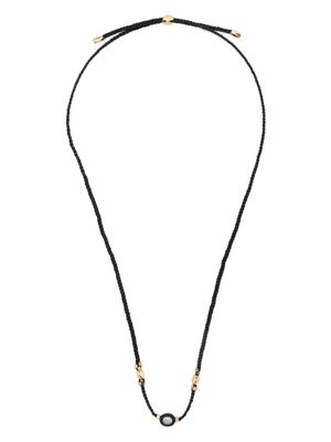 ISABEL MARANT Chumani beaded necklace - Black