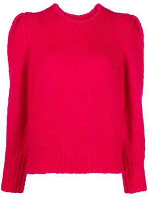 Isabel Marant chunky-knit crew-neck jumper - Pink