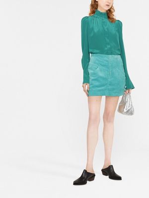Isabel Marant corduroy mini skirt - Green