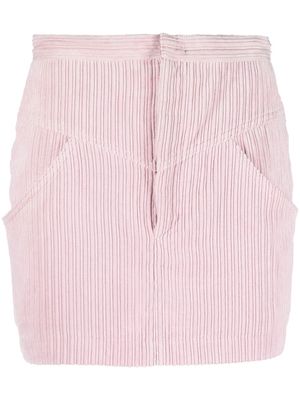 Isabel Marant corduroy mini skirt - Pink