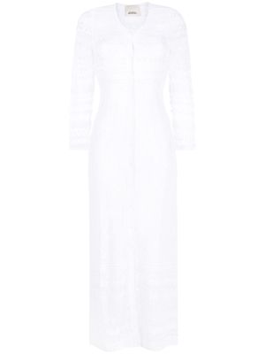 ISABEL MARANT cotton knitted dress - White