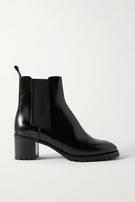 Isabel Marant - Dondis Leather Chelsea Ankle Boots - Black