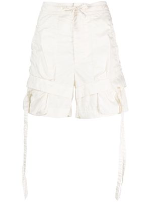 ISABEL MARANT drawstring-detail shorts - White